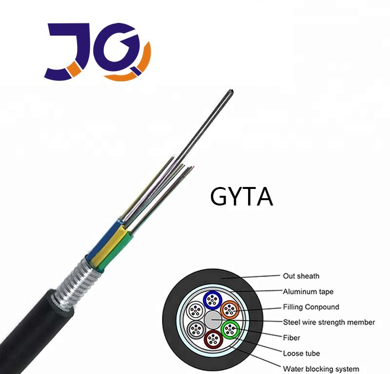 GYTA 4–288 Core G652D Armored Aerial Fiber Cable