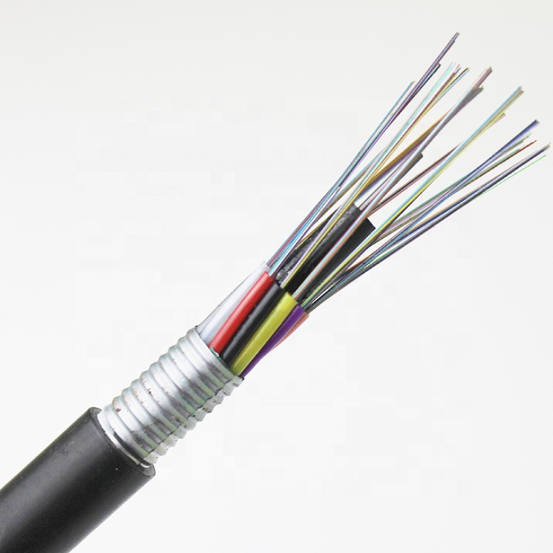 GYTA 24-Core G652D Aluminum-Tape Armored Fiber Cable