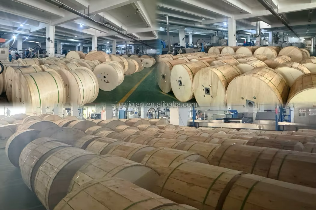 OPGW drum documentation and final loading before dispatch