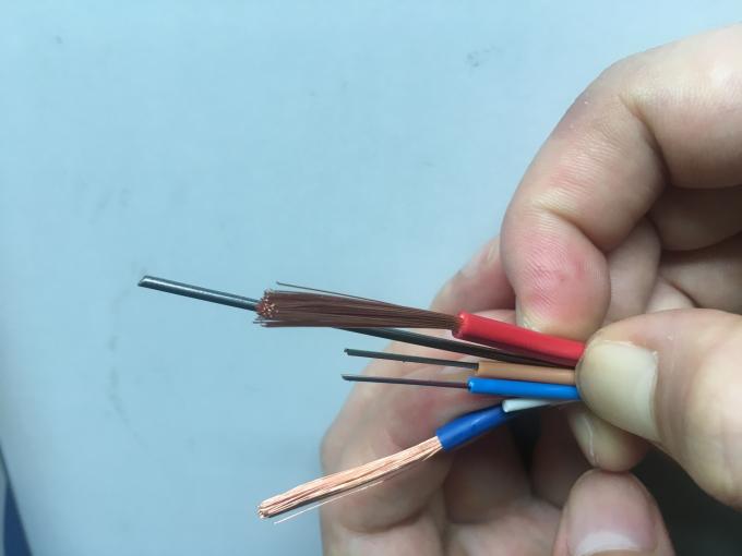 2 Copper Wire OPLC 4 Core Outdoor Optical Cable YOFC Single Mode Optical Power Composite Cable 2