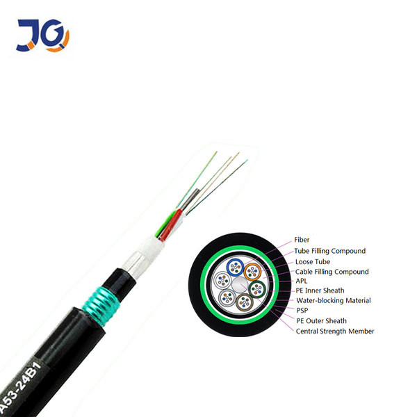 48 Cores Armoured Underground Directly Buried GYTA53 Fiber Optic Cable - Image 2