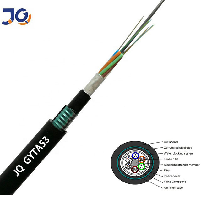 48 Cores Armoured Underground Directly Buried GYTA53 Fiber Optic Cable - Image 3