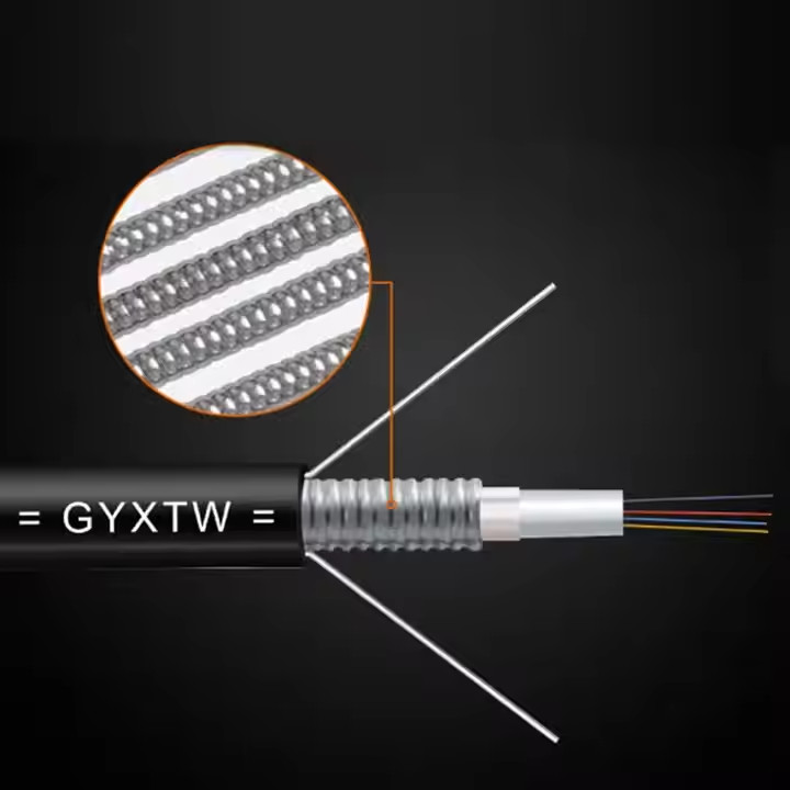 GYXTW 4B1 Single-Mode Armored Aerial Fiber Cable - Image 2