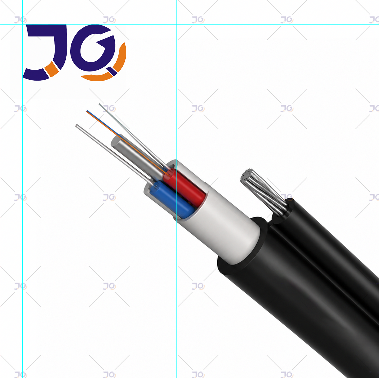 GYFTC8Y Aerial Fig8 Non-Armored Optical Fiber Cable - Image 3