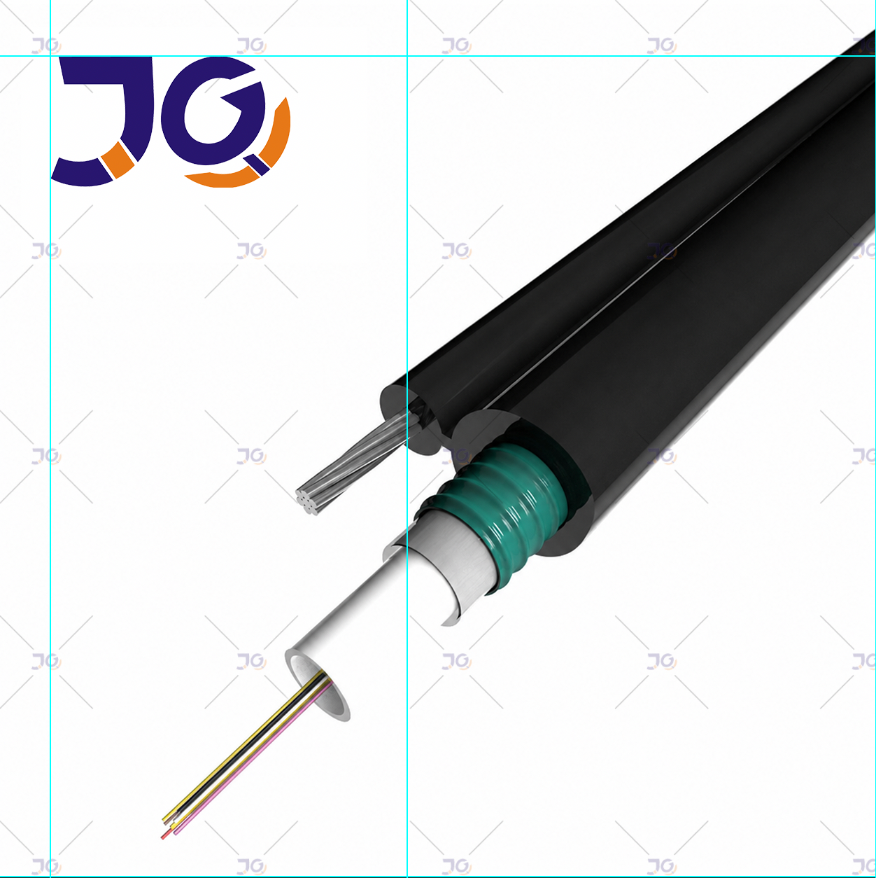 GYXTC8S Figure-8 Steel-Tape Aerial Fiber Cable