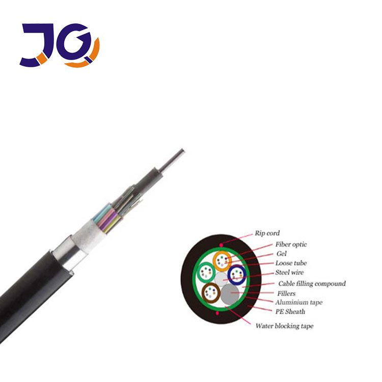 Outdoor Fiber Optic Cable GYTS Armored SM G652D 96 144 288 Core - Image 3
