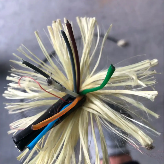 36 Core Single Jacket ADSS Fiber Optic Cable Multi Stranded Loose Tube100m Span