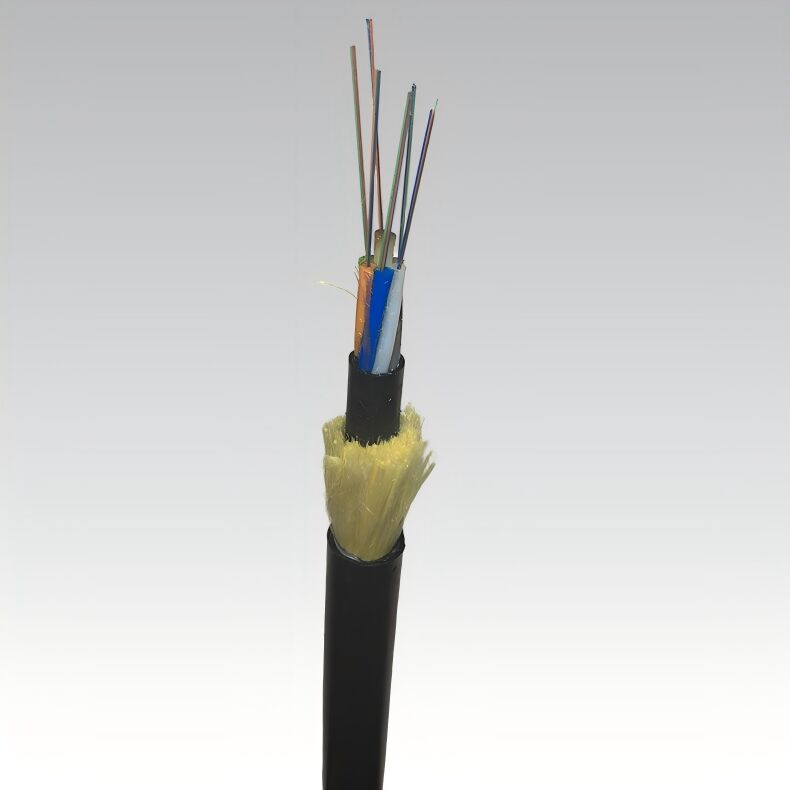 Double Jacket ADSS-48B1.3 Fiber Optic Cable 48 Core G652D 100m Span
