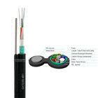Quality Figure 8 GYTC8S Fiber Optic Cable Self Supporting 12 Core Armored G652D PVC jacket single mode lac factory