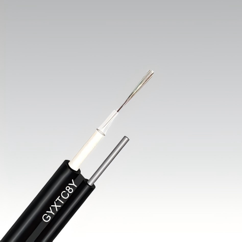 Figure-8 Self-Supporting GYXTC8Y 8 Core G652D Aerial Fiber Optic Cable