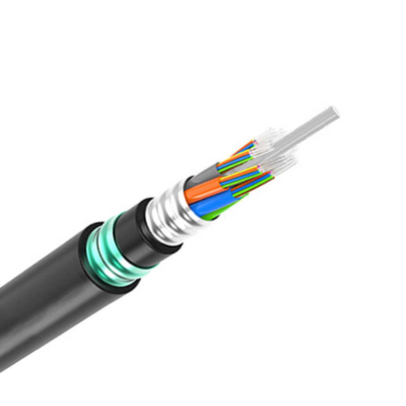 Quality GYTA53 Heavy Duty Double Armored Fiber Optic Cable – Direct Buried Waterproof Rodent-Resistant factory