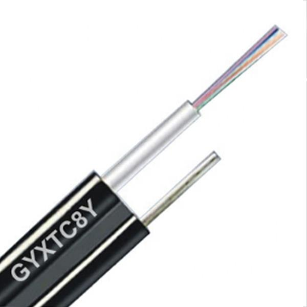 GYXTC8Y 4 Core Self-Supporting Figure-8 Aerial Fiber Optic Cable with Water Blocking