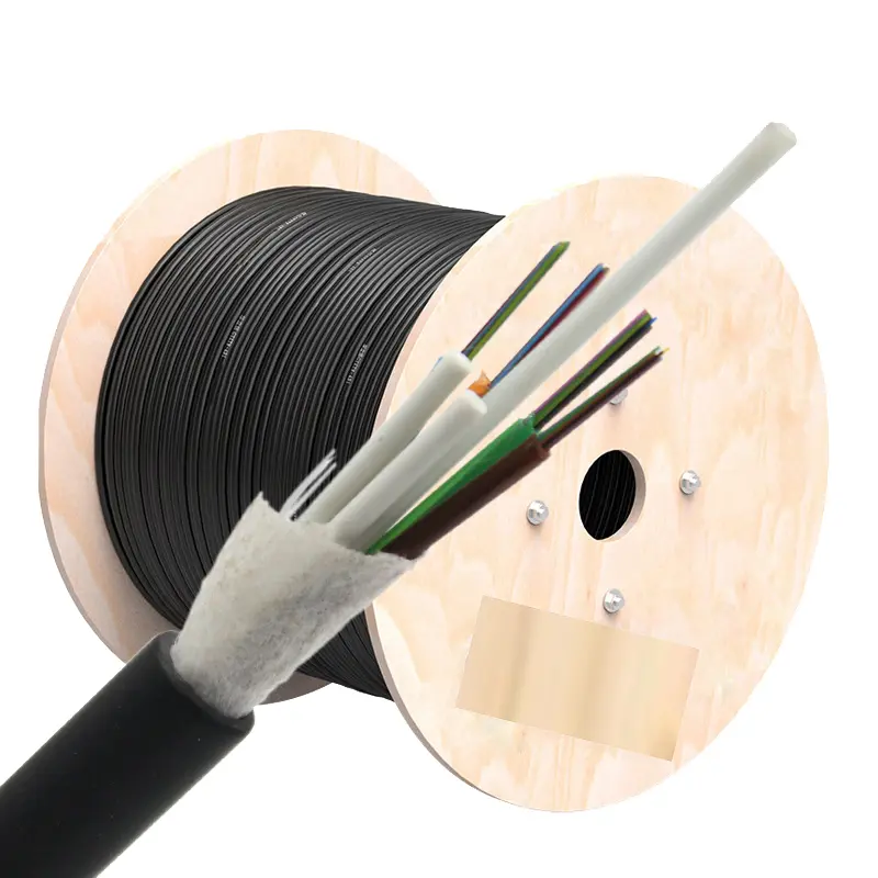 GYXTC8Y 4 Core Self-Supporting Figure-8 Aerial Fiber Optic Cable with Water Blocking