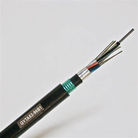 High-Performance GYTA53 Double-Armored Double-Jacket Fiber Optic Cable for Harsh Environments