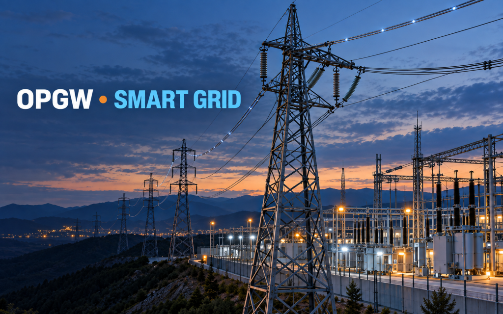 OPGW smart grid substation communications