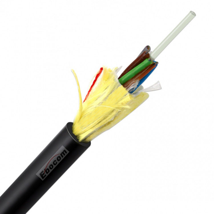 high quality ADSS fiber Optical cable outdoor g652d 12 24 58 80 Cores single mode span 200 single PE jacket