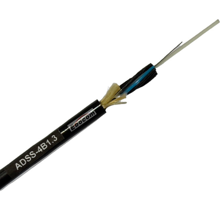 high quality ADSS fiber Optical cable outdoor g652d 12 24 58 80 Cores single mode span 200 single PE jacket