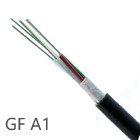 GYFTY Aerial  Fiber Optic Cable with FRP Strength Member 24 Core PE sheath G652D for LAN communication