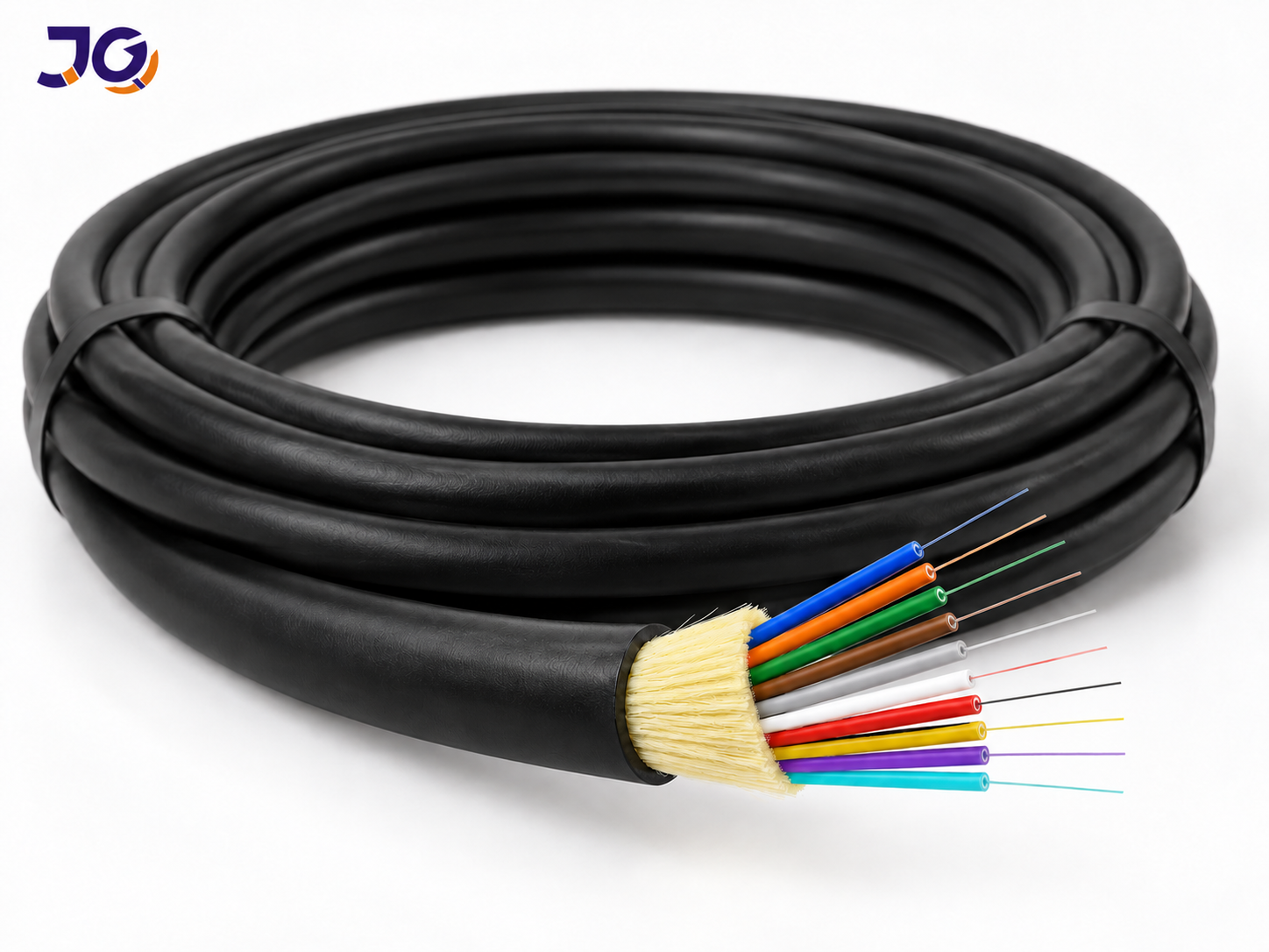 GJPFJV 12-Core LSZH Indoor Breakout Fiber Optic Cable - Image 2
