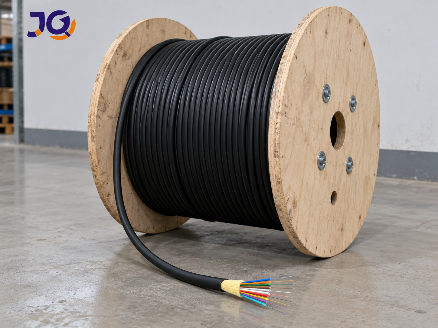 GJPFJV 12-Core LSZH Indoor Breakout Fiber Optic Cable - Image 3