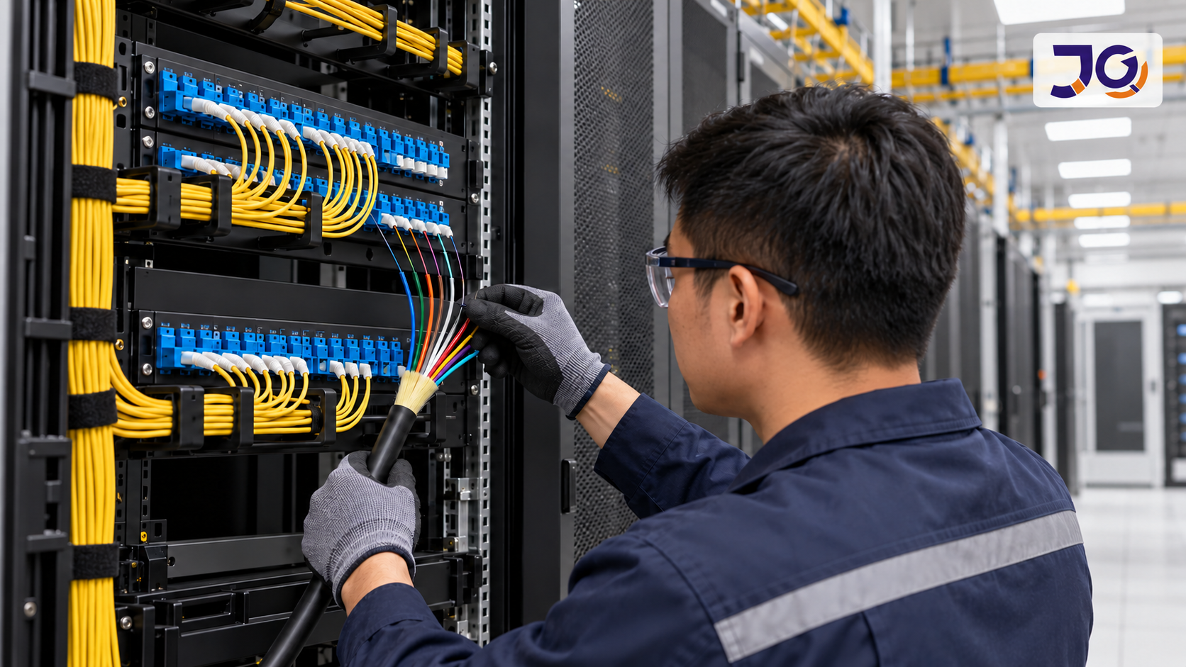 GJPFJV 12-Core LSZH Indoor Breakout Fiber Optic Cable - Image 4