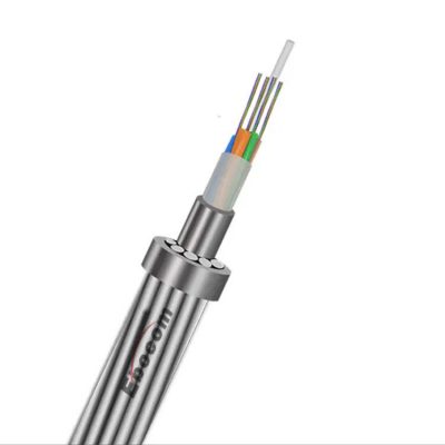 Quality 24 Core OPGW Optical Fibre Cable Aerial Overvoltage Composite Ground Wire SM tower networking construction factory