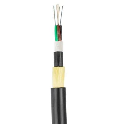 Quality ADSS 48 Core Fiber Optic Cable Double Jacket All-Dielectric Self-Supporting Cable for 200m Span factory