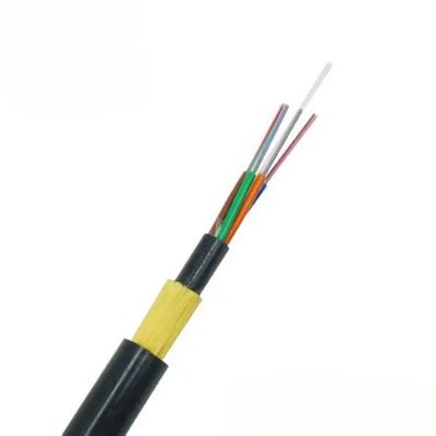 Quality ADSS Fiber Optic Cable Double Sheath Type for 200m Span Aerial Installation factory