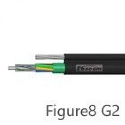 GYTC8S Fiber Optic Cable 4 6 12 48 96 core G652D PE jacket aerial Outdoor Loose Tube Self Support internet construction