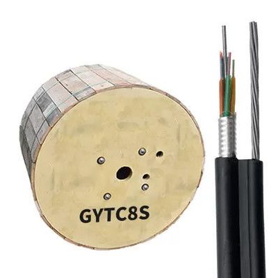 GYTC8S Fig 8 Armoured Fiber Optic Cable 4 6 8 12 24core for Outdoor Communication