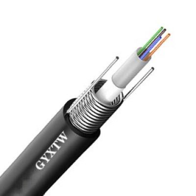 GYXTW 4 Core Single-Mode Outdoor Fiber Optic Cable With Steel Tape Armored