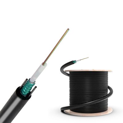 Quality Low loss GYXTW Optical Fiber Cable 12 24 core G652D for aerial and duct laying factory