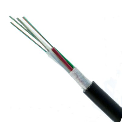 Outdoor Fiber Optic Cable GYFTY Single Mode G652D FRP 12 24 48 Core for networking