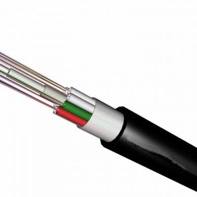 Outdoor GYFTY Optical Fiber Cable SM12 24 48 96 Core for aerial and duct install