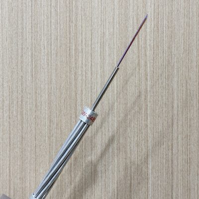 Overhead OPGW96B1-80 Ground Wire Cable 48 72 288 Core For Tower KV Telecommunication