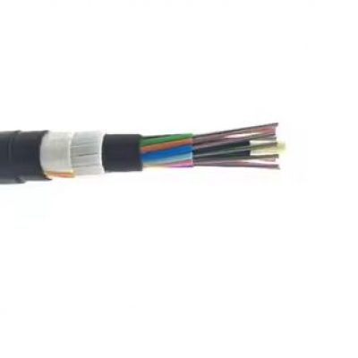 Quality Rodent-Proof Flat FRP Armored Outdoor Fiber Cable With Dual Jacket factory