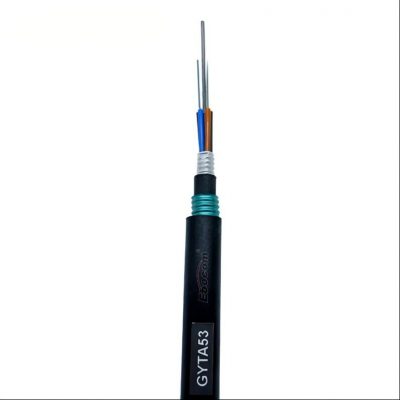 Strong protective 36 core GYTA53 Cable designed for outdoor fiber optic communication ensuring durability and performance