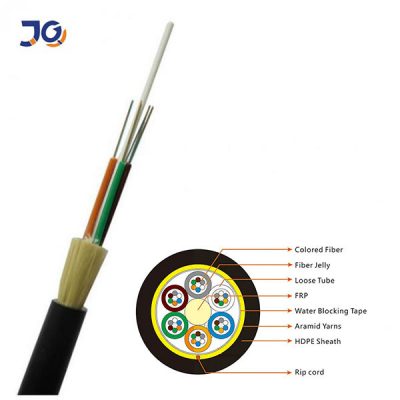 All Dielectric ADSS Aerial Fiber Optic Cable 48cor