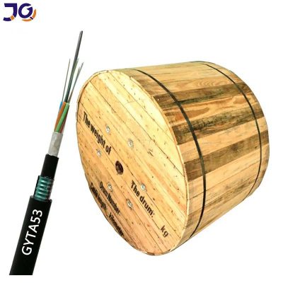 Aluminum Armored Direct Buried Fiber Optic Cable G