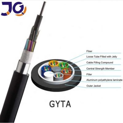 GYTA 2-144 Core Armoured Fiber Optic Cable for Aer