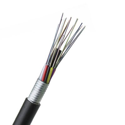 GYTA Aluminium Armored Fiber Optic Cable 2 to 144