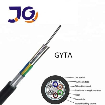 GYTA Armored Optical Fiber Cable 2 144 Cores Stran