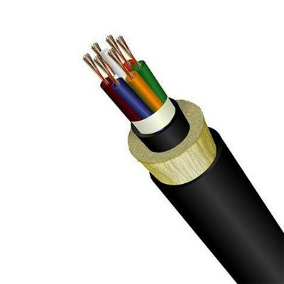 high quality ADSS fiber Optical cable outdoor g652d 12 24 58 80 Cores single mode span 200 single PE jacket