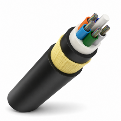 JQ ADSS 96-core double-jacket AT-sheath fiber optic cable for 600m span