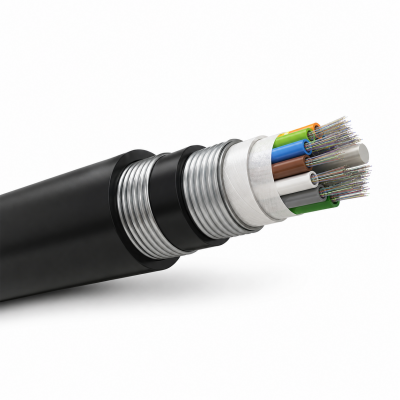 JQ GYTS53 144-core double-steel-tape underground fiber optic cable