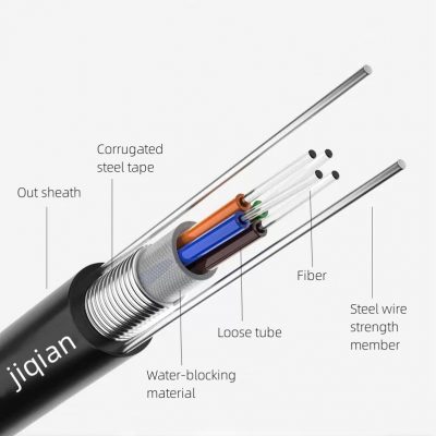 Outdoor Aerial GYXTW Fiber Optic Cable Factory Dir