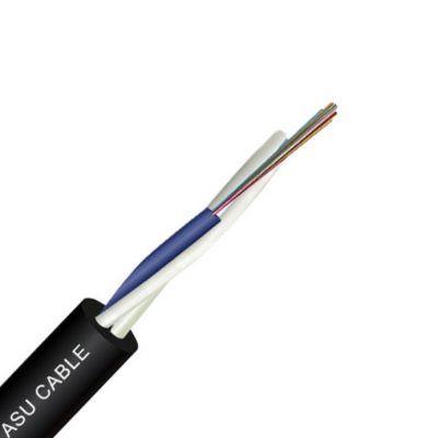 Two FRP Strength Member ASU 80 Aerial Fiber Optic